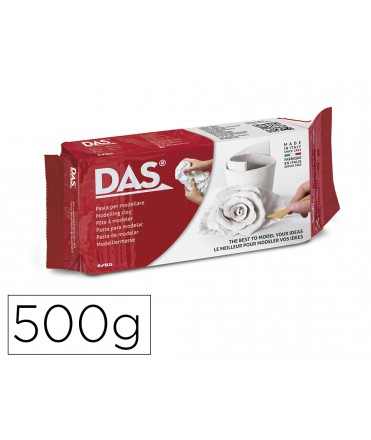 Pasta das blanca para modelar seca sin coccion 500 gr