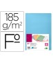 Deep light blue liderpapel folio subfolder 180g/m2