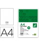 Recambio liderpapel a4 100 hojas 100gr liso 4 taladros doble margen