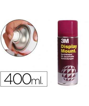 Pegamento 3m spray display mount adhesivo permanente bote de 400 ml