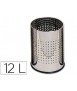 Metal q-connect perforated chrome bin 250x325 mm