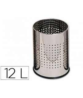 Metal q-connect perforated chrome bin 250x325 mm