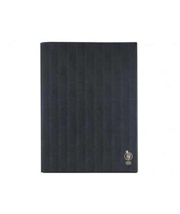 Carpeta liderpapel 4 anillas 25 mm mixtas plastico folio color negro