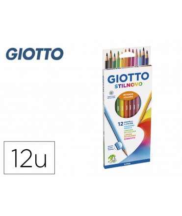 Giotto stilnovo colored pencils 12 colors unit