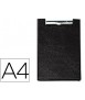 Carpeta saro plastico con pinza din a4 color negro