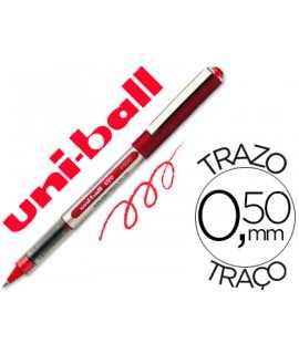 Rotulador uni-ball roller ub-150e micro eye rojo 0,5 mm unidad