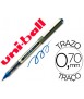 Rotulador uni-ball roller ub-157e azul 0,7 mm unidad