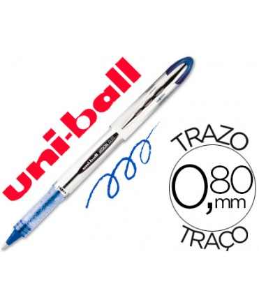 Rotulador uni-ball roller ub-200 vision azul 0,8 mm -unidad