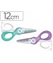 Tijera escolar maped kidi-cut 12 cm especial para infantil corta papel y no corta pelo, piel ni ropa