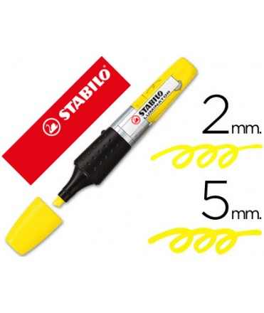 Rotulador stabilo boss luminator amarillo tinta luquida