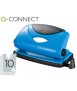Taladrador q-connect kf02153 azul abertura 1 mm capacidad 10 hojas