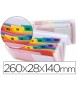 Folder liderpapel blower bellows 43804 polypropylene for letters and checks spectrafile 13 dpto