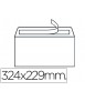 Sobre liderpapel n.14 blanco din c4 229x324 mm tira de silicona caja de 250 unidades