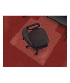 Carpet protector q-connect PVC floor mat 1150x1340 mm thickness 2.2 mm