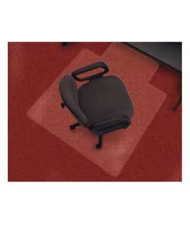 Carpet protector q-connect PVC floor mat 1150x1340 mm thickness 2.2 mm
