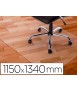 Floor mat q-connect pvc floor protector 1150x1340 mm thickness 2 mm