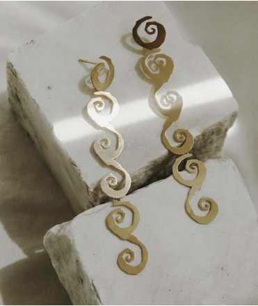Pendientes Mar, largas