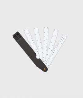 Pardo Fan Scalimeter, 15 cm. Leatherette case