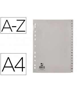 Alphabet separator q-connect plastic a-z din a4 multi-drill