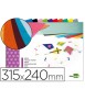 Silk handi liderpapel craft pad 240x315mm 240x315mm 10 sheets assorted colors