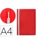 Dossier folder plastic fastener q-connect din a4 red