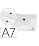 Carpeta liderpapel dossier broche 44224 polipropileno din a7 color transparente