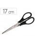 Office scissors q-connect stainless 7"" 17 cm in blister