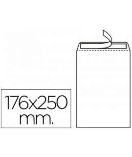Sobre liderpapel bolsa n.15 blanco b5 176x250 mm tira de silicona caja de 500 unidades