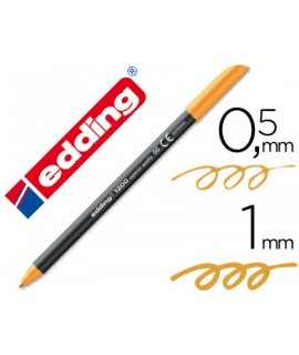 Marker edding fiber tip 1200 neon orange n.66 fiber tip 0.5 mm