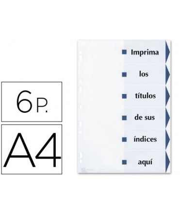 Avery Divider Cardboard A4 6 Printable Tabs