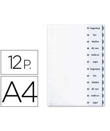 Avery Divider Cardboard Din A4 12 Printable Tabs