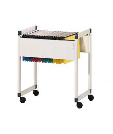 Carrito para carpetas colgantes rocada folio extensible