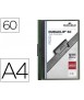 Duraclip Dossier Folder Dark Green Side Clamp Capacity 60 Sheets