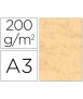 Cartulina marmoleada din a3 200 gr ocre paquete de 100 hojas