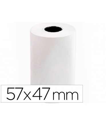 Thermal adder roll q-connect 57 mm wide x 47mm diameter for credit card machines without bisphenol a