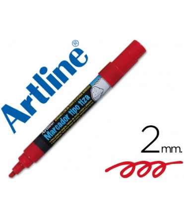 Artline Black Green Chalkboard Pen EPW-4-RO Red Color Bag of 4 Units