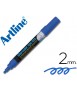 Rotulador artline pizarra verde negra epw-4-az color azul bolsa de 4 unidades