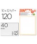 Etiquetas liderpapel sobre de 10 h. + 2 h. obsequio 19x40 mm -10 unidades por hoja