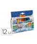 Lapices cera jovicolor triangular triwax 12 unidades colores surtidos