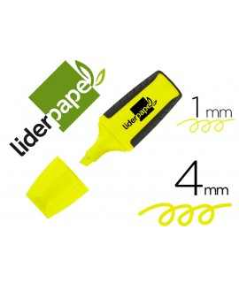 Yellow fluorescent liderpapel mini pen