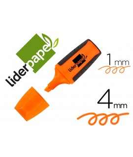 Orange fluorescent liderpapel mini pen