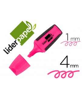 Pink fluorescent liderpapel mini marker