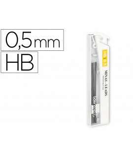 Graphite liderpapel leads 0.5 mm hb tube of 12 leads length 60 mm