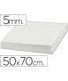 Carton pluma liderpapel blanco doble cara 50x70cm espesor 5mm