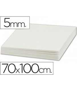 Carton pluma liderpapel blanco doble cara 70x100cm espesor 5 mm