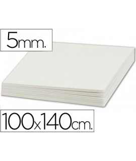 Carton pluma liderpapel blanco doble cara 100x140cm espesor 5 mm