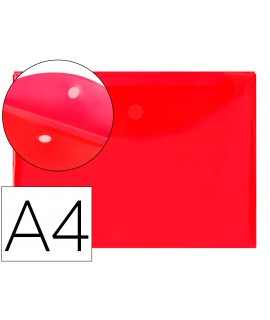 Folder liderpapel dossier a4 with red velcro closure