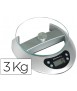 Pesacartas oficina q-connect electronico 3000 gr