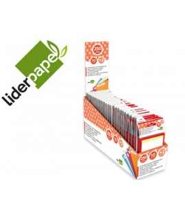 Labels liderpapel display of 250 envelopes of 10 h. + 2 h. gift