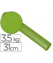 Papel de regalo kraft liderpapel bobina ancho 31 cm peso 3,5 kg gramaje 60 g verde pistacho